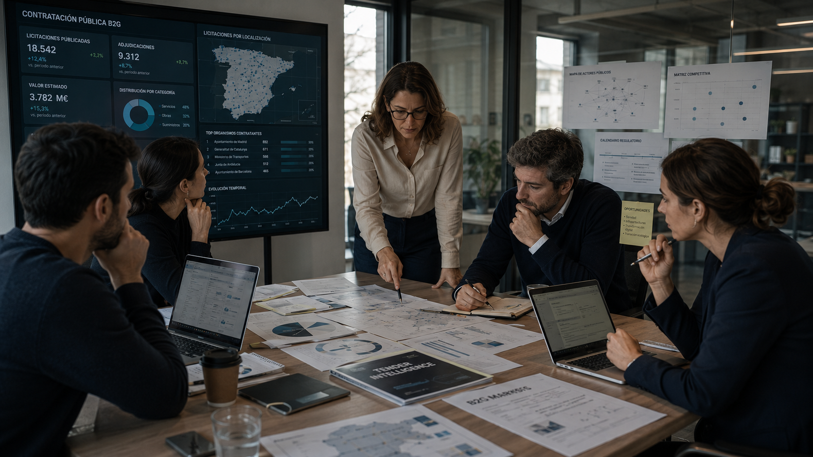 Inteligencia competitiva para contratación pública B2G